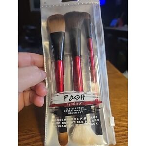 Posh 3 Piece Eye Brush Set  Essential Duo Brush Set